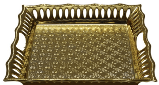 Return Gifts for Housewarming | Parker Tray Gold Medium